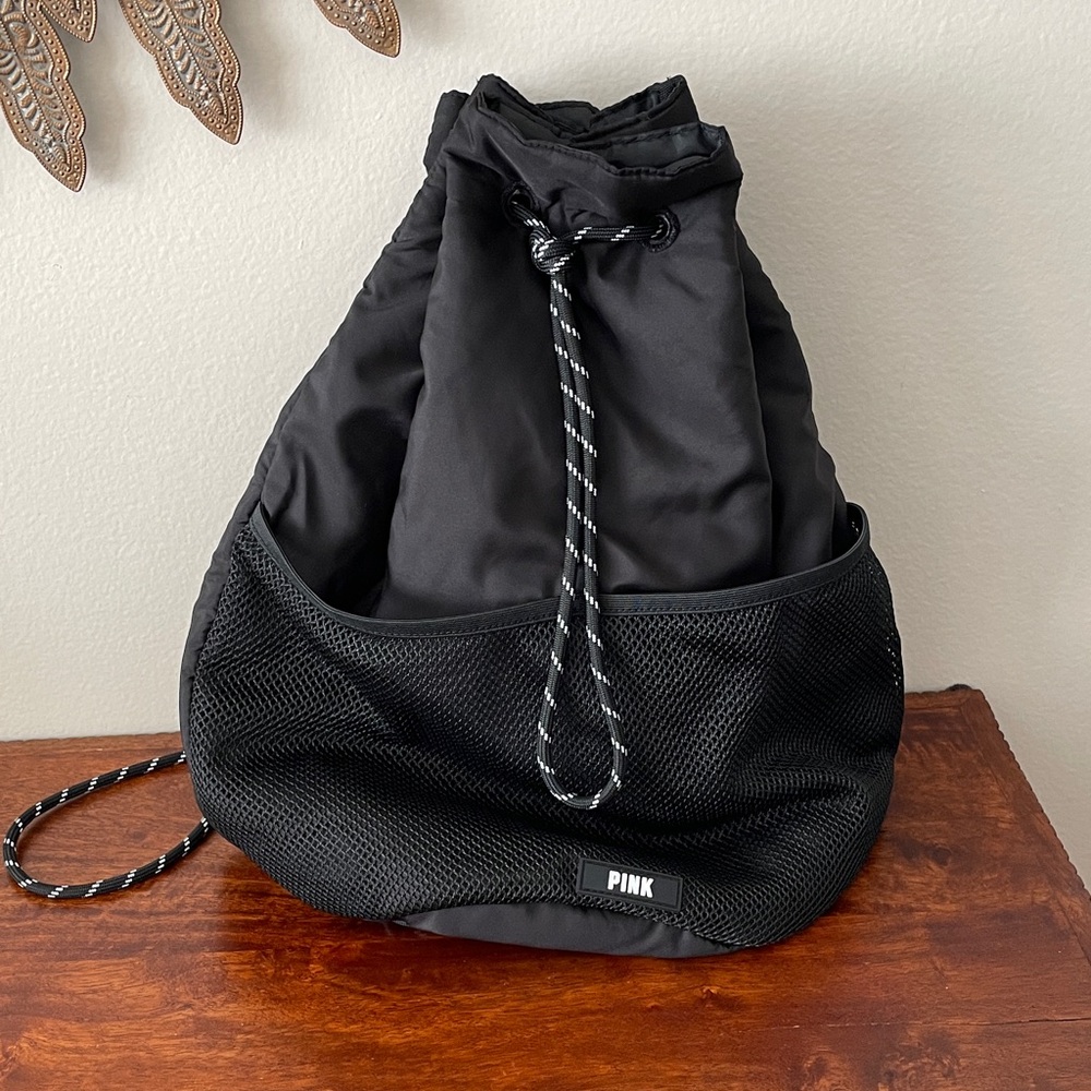 PINK VS Drawstring Cinch Top Backpack